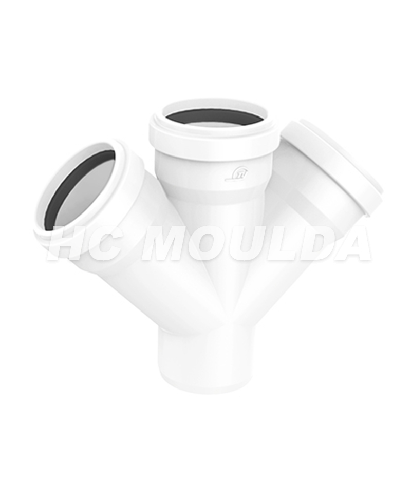 Fitting with gasket mould